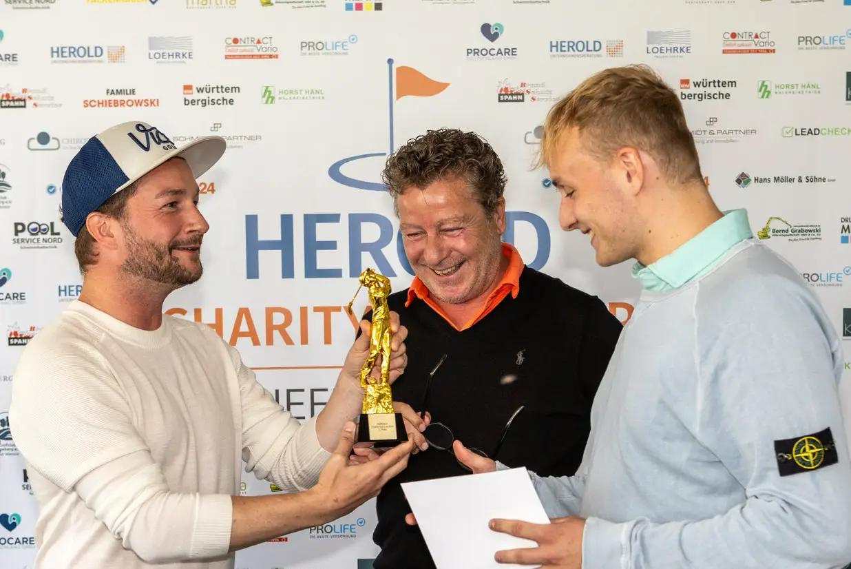 HEROLD Charity Golf Cup 2026: 13.000 Euro für den Jugendsport in der Region